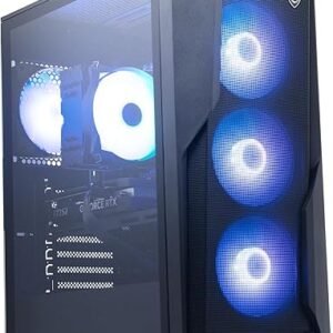 MSI Codex Z2 Gaming Desktop: AMD R7-8700F, GeForce RTX 4060, 32GB DDR5, 1TB m.2 NVMe SSD, USB Type-C, VR-Ready, Windows 11 Home : B8NUC-269US