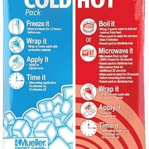 MUELLER Sports Medicine Beaded Reusable Cold & Hot Pack, Ice Pack for Injuries and Pain Relief