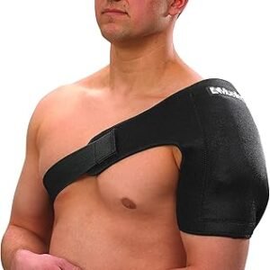 MUELLER Sports Medicine Reusable Cold/Hot Therapy Wrap, Ice Pack, Cold & Hot Packs for Injuries and Pain Relief, Black, Large