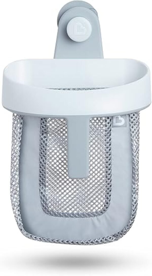 Munchkin® Super Scoop™ Hanging Bath Toy Storage with Quick Drying Mesh, Grey