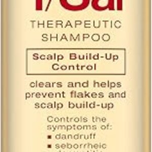 Neutrogena T/Sal Therapeutic Shampoo for Scalp Build-Up Control with Salicylic Acid, Scalp Treatment for Dandruff, Scalp Psoriasis & Seborrheic Dermatitis Relief, 4.5 fl. oz