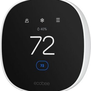 New 2025 ecobee Smart Thermostat Essential - Energy Star Certified programmable Wi-Fi Thermostat - Works with Siri, Alexa, and Google Assistant