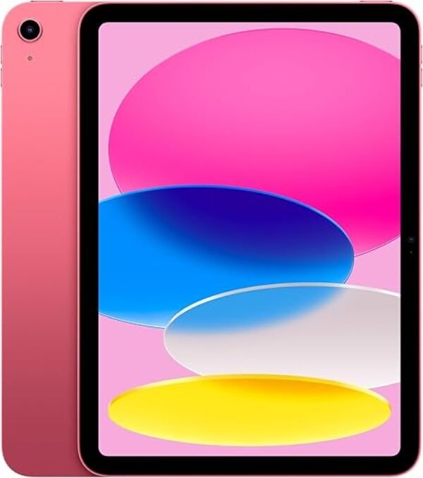 New Apple iPad 11-inch: A16 chip, 11-inch Model, Liquid Retina Display, 128GB, Wi-Fi 6, 12MP Front/12MP Back Camera, Touch ID, All-Day Battery Life — Pink