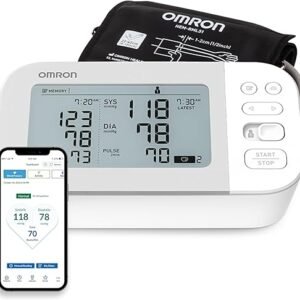 OMRON Gold Upper Arm Blood Pressure Monitor - Clinically Validated Blood Pressure Arm Cuff - Use OMRON Connect App for Unlimited Free Measurements