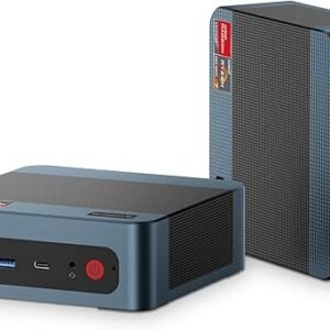 P3 Lite Mini PC Gaming Computers Ryzen 7 6800H, Radeon 680M Graphics, 24GB DDR5 RAM, 1TB PCIe 4.0x4 SSD,Triple Display (HDMI/DP/USB4),USB4 8K 60Hz,WiFi 6E,BT5.2,Dual 2.5GbE LAN