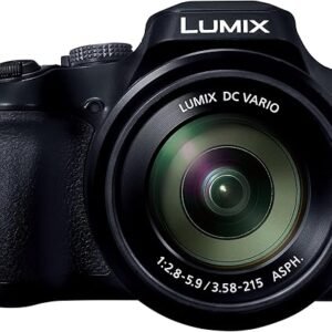 Panasonic LUMIX FZ80D Compact Camera with 20-1200mm Zoom Lens, Point and Shoot Digital Camera with 4K Video/Photo Recording and Power Optical Image Stabilizer - DC-FZ80D