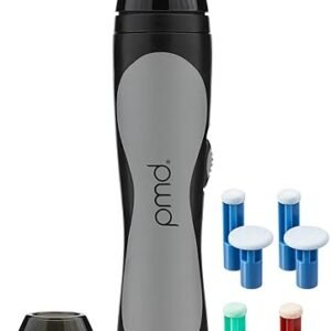 PMD Beauty Personal Microderm Man - At-Home Microdermabrasion Machine with Kit for Face & Body - Exfoliating Crystals and Vacuum Suction for Bold and Striking Skin