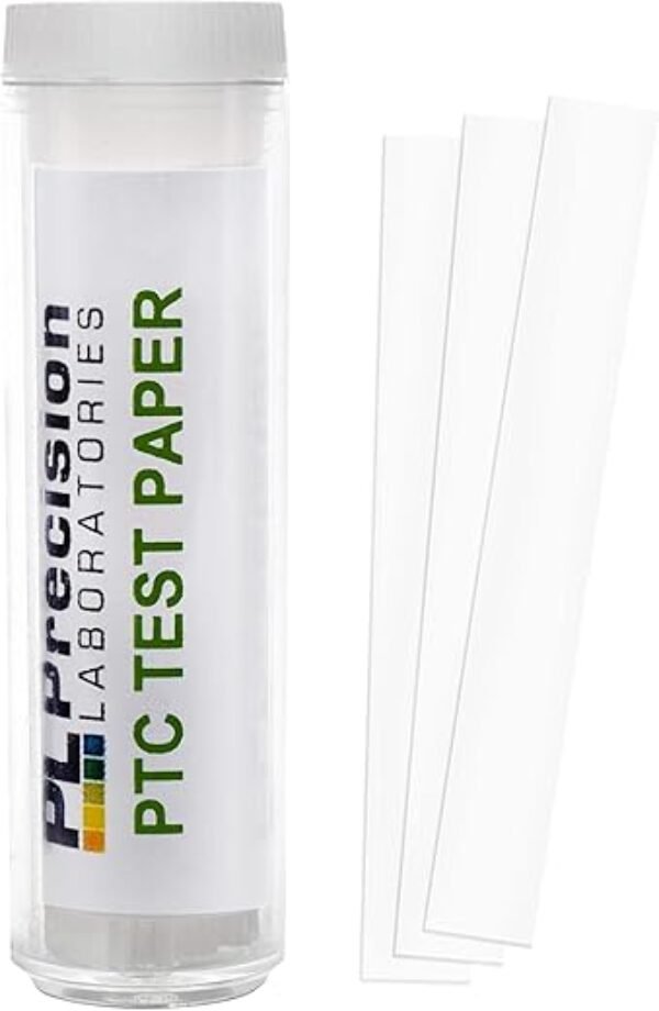 Precision Laboratories PTC Paper Taste Test Strips for Super Taster Test - Vial of 100
