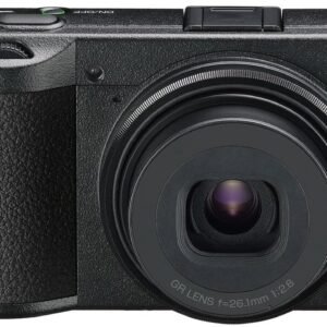 Ricoh GR IIIx, Black, Digital Compact Camera with 24MP APS-C Size CMOS Sensor, 40mmF2.8 GR Lens (in The 35mm Format)