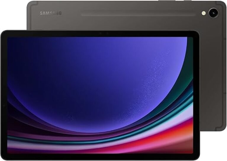 Samsung Galaxy Tab S9 11” 256GB WiFi 7 Android AI Tablet, Snapdragon 8 Gen 2 Processor, AMOLED Screen, Durable Design, S Pen Included, Long Battery Life, Auto Focus Camera, US Version, 2023, Graphite