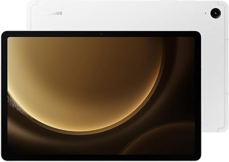 Samsung Galaxy Tab S9 FE 10.9” 256GB WiFi Android Tablet, Large Display, Long Battery Life, Powerful Processor, S Pen, 8MP Camera, Lightweight Durable Design, Expandable Storage,US Version 2023 Silver