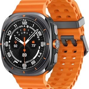 Samsung Galaxy Watch Ultra 47mm LTE AI Smartwatch w/Energy Score, Wellness Tips, Heart Rate Tracking, Sleep Monitor, Fitness Tracker, GPS, 2024,Titanium Gray [US Version, 1Yr Manufacturer Warranty]