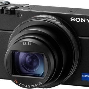 Sony RX100 VII Premium Compact Camera with 1.0-type stacked CMOS sensor (DSCRX100M7)
