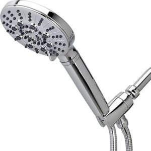 Sprite HKE-CM Biarritz 7-Setting Hand Held Filtered Shower Handle, Chrome