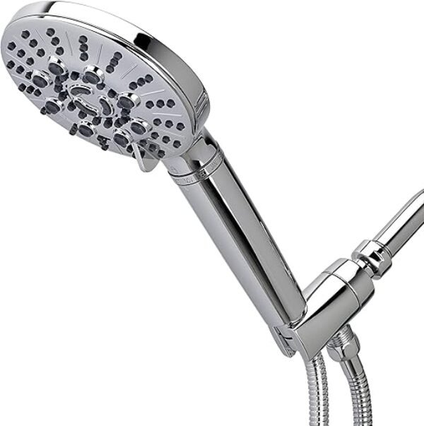 Sprite HKE-CM Biarritz 7-Setting Hand Held Filtered Shower Handle, Chrome