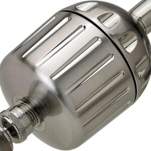 Sprite Showers HO2-BN High Output 2 Universal Shower Filter, Brushed Nickel