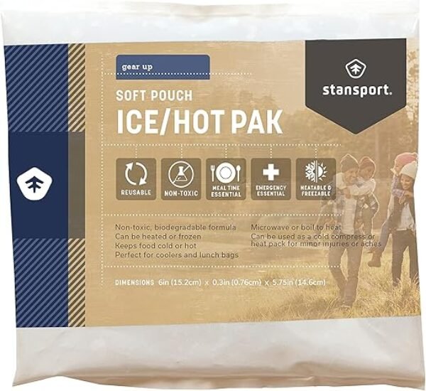 Stansport Soft Pouch Ice/Hot Pak - Small, Multi