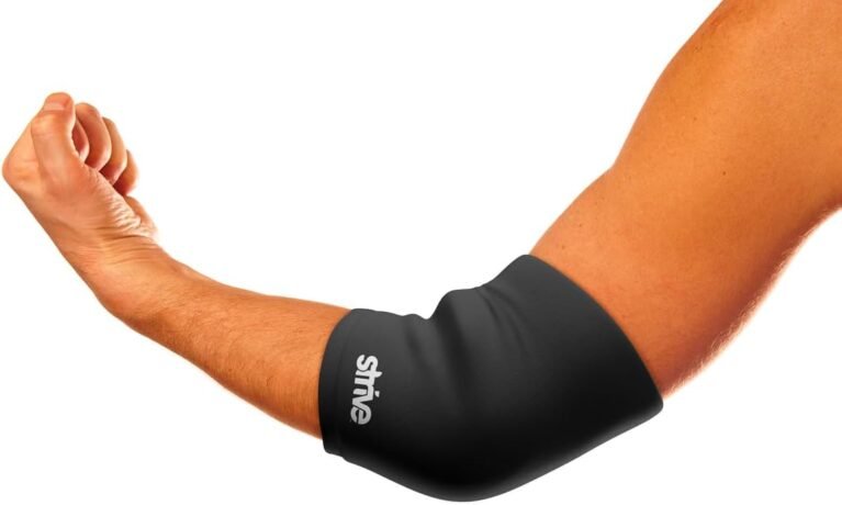 Strive Hot & Cold Therapy Flexible Ice Pack Compression Sleeve Reusable Gel Pack for Injury Cold Wrap for Knee Calf Elbow