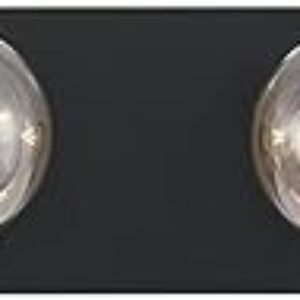 Westinghouse 6117600 Traditional Four-Light Indoor Vanity Light Fixture, Matte Black