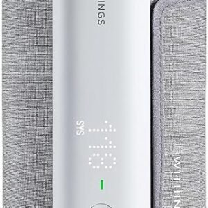 Withings BPM Connect - Digital Blood Pressure Cuff & Heart Rate Monitor - Blood Pressure Machine Arm Cuff, FDA Cleared, FSA/HSA Eligible, IOS & Android