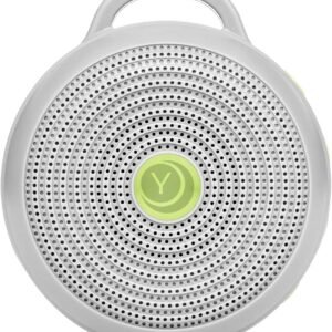 Yogasleep Hushh Portable White Noise Sound Machine for Baby, 3 Soothing Natural Sounds with Volume Control, Compact Size, Noise Canceling for Sleep Aid, Office Privacy, & Meditation, Registry Gift