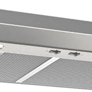 Broan-NuTone BCSD130SS Glacier Range Hood with Light, Exhaust Fan for Under Cabinet, Stainless Steel, 30-inch, 300 Max Blower CFM