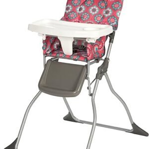 Cosco Kids Highchair for Baby, Simple Foldable High Chair, Convenient, Lightweight, and Compact Design, Posey Pop
