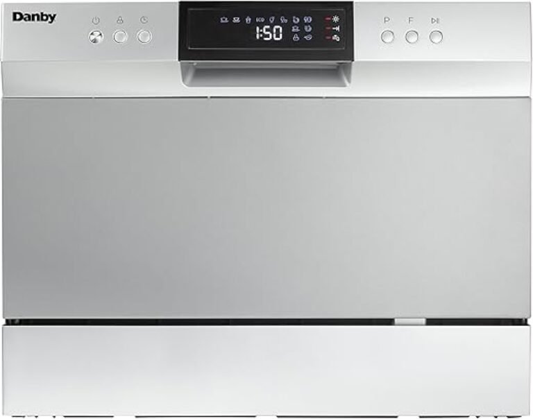 Danby DDW631SDB Countertop Dishwasher, Stainless Steel