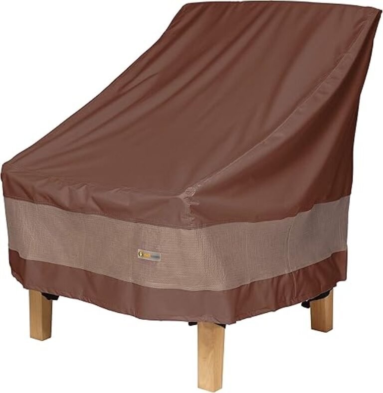 Duck Covers Ultimate Waterproof Patio Lounge Chair Cover, All Weather Protection, Durable Outdoor Lawn Patio Furniture Covers, 32W x 37D x 36H inch, Patio Chair Covers for Outdoor Furniture