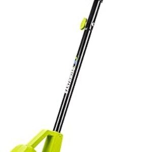 Earthwise Power Tools by ALM TC70020IT 20-Volt 7.5-Inch Cordless Electric Garden Tiller Cultivator, (2AH Battery & Fast Charger Included), Green