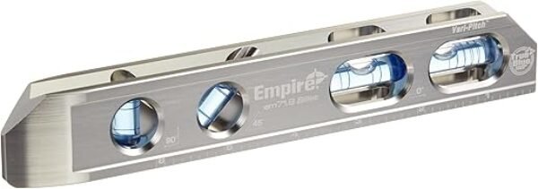 EMPIRE EM71.8 Professional True Blue Magnetic Box Level, 8"