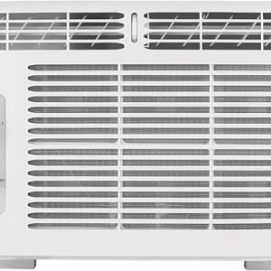 Frigidaire 5,000 BTU Window-Mounted Air Conditioner, Cools Up to 250 Sq. Ft., Quiet Operation, Effortless Temperature Control, 2 Fan Speeds, Auto Restart, White