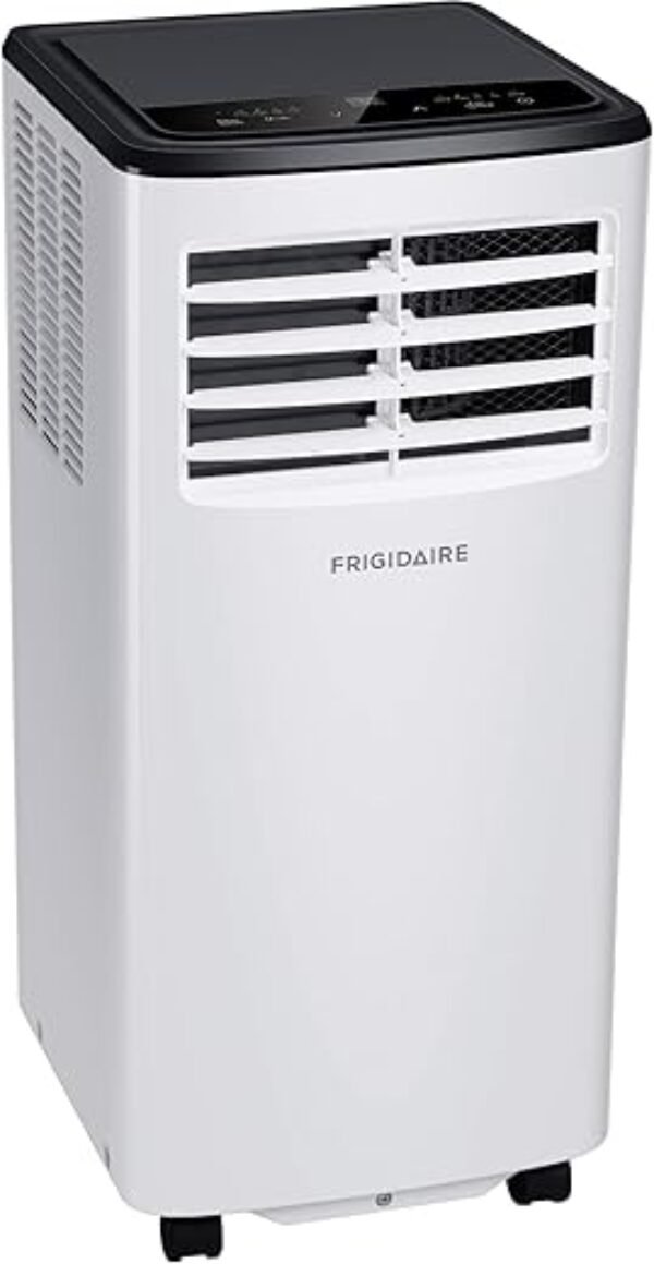 Frigidaire Portable Room Air Conditioner 8,000 BTU (ASHRAE) / 5,500 BTU (DOE), Cools Up to 350 Sq. Ft., Quiet Operation, Dehumidifying Dry Mode, White