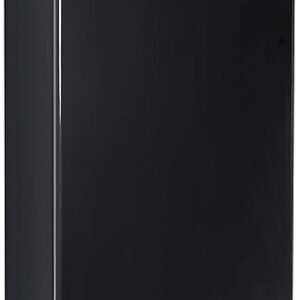 Igloo 3.2 Cu.Ft. Single Door Compact Refrigerator with Freezer - Slide Out Glass Shelf, Perfect for Homes, Offices, Dorms - Black