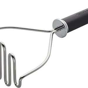 KitchenAid Gourmet Stainless Steel Wire Masher, 10.24-Inch, Black