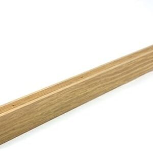 M-D Building Products 32009 1-1/8 in. X 1-1/8 in. X 36 in. Oak Aluminum Metal Decor® Stair Edging w/Screw Nails
