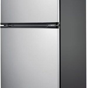 Midea WHD-113FSS1 Compact Refrigerator, 3.1 cu ft, Stainless Steel
