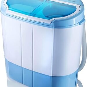 Pyle Portable 2-in-1 Washing Machine&Spin-Dryer-Convenient Top-Loading Easy Access,Energy&Water Efficient Design,Ideal for Smaller Loads-No Special Parts or Plumbing Required-2 FT Drainage Hose