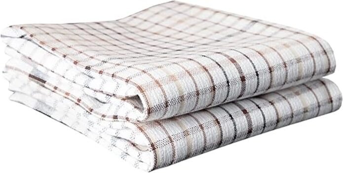 Ritz Kitchen Dish Towel, Small, Latte, 2 Count