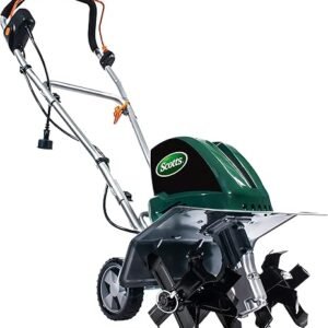 Scotts Outdoor Power Tools TC70135SS Garden Tiller, 16-Inch, 13.5-Amp, Green