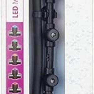 Aqueon Fish Tank Aquarium Flexible LED Accent Light and Bubble Wand, Multi Color, 14 Inch