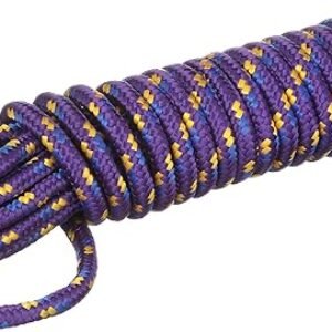 Attwood 11704-2 Braided Polypropylene Utility Line, 3/8-Inch Thick, 25 Feet Long, Multi-Color