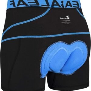 baleaf Men's 3D Padded Bike Shorts Cycling Underwear MTB Liner