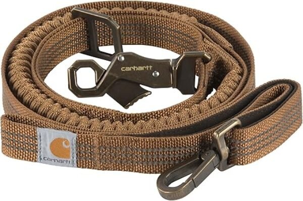 Carhartt Gear P0000287 Shock Absorbing Control Leash - Large - Carhartt Brown