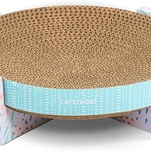 Catstages Scratch, Snuggle & Rest Corrugated Cat Scratcher With Catnip
