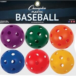 Champion Sports Hollow Plastic Baseball Set
