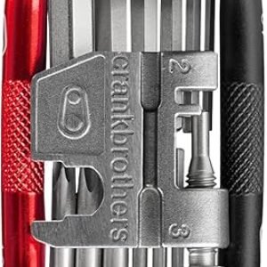 Crankbrothers Multi Tool M 19 Matte Black Red