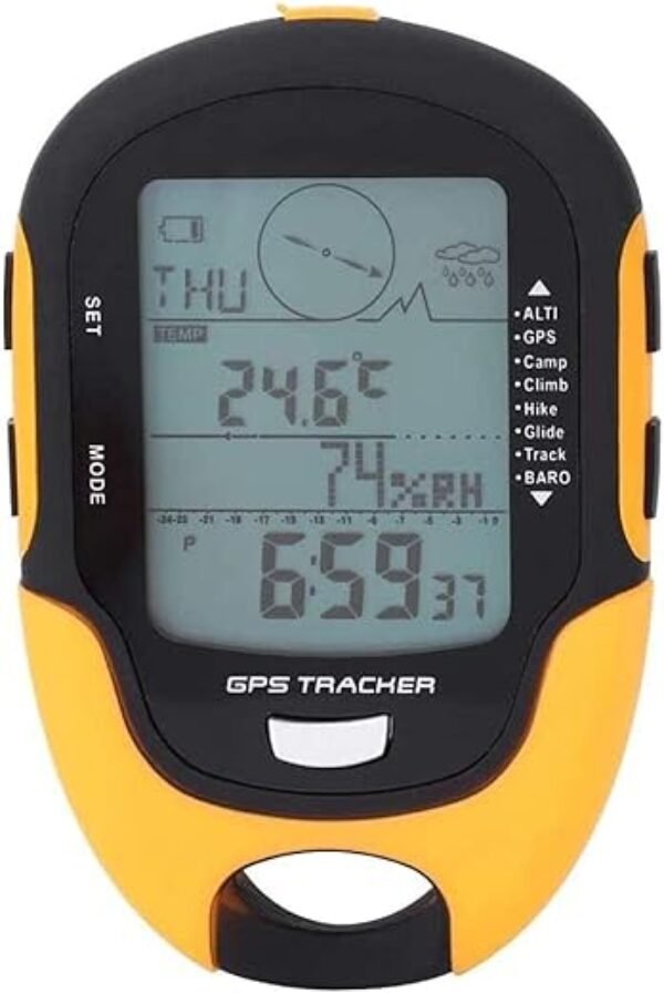 Digital Altimeter Barometer, Digital Altimeter, IPX4 Waterproof Digital Barometer, for Outdoor Fans for Hiking Camping Climbing