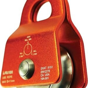 Fusion Climb Ekat Micro Aluminum Side Swing Pulley, Backyard Zipline, Trolley
