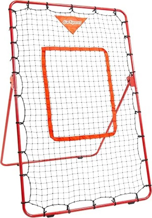 GoSports Baseball & Softball Pitching and Fielding Rebounder - Pitch Back Net - Choose Your Size